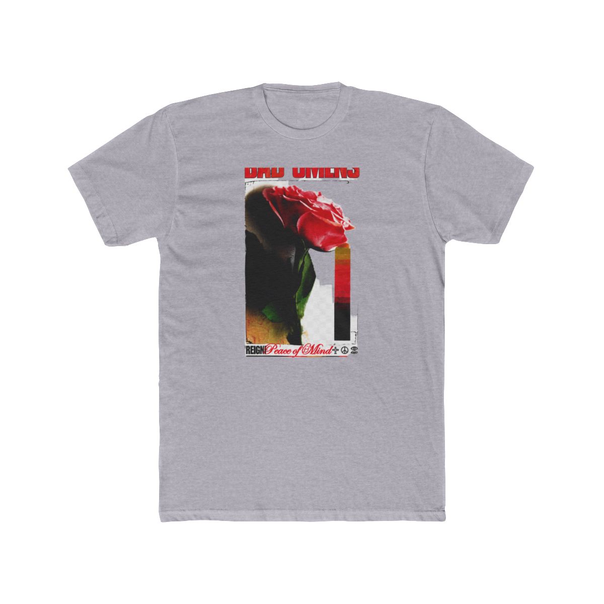 Bad Omens Flower T Shirt - Floral Band Graphic Tee - alternate angle 4, merchandise