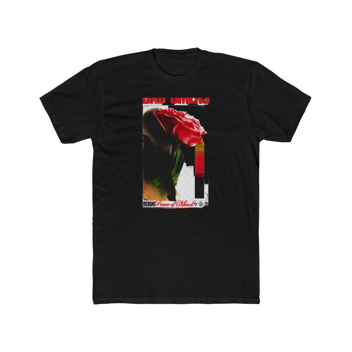 Bad Omens Flower T Shirt - Floral Band Graphic Tee - alternate angle 3, merchandise