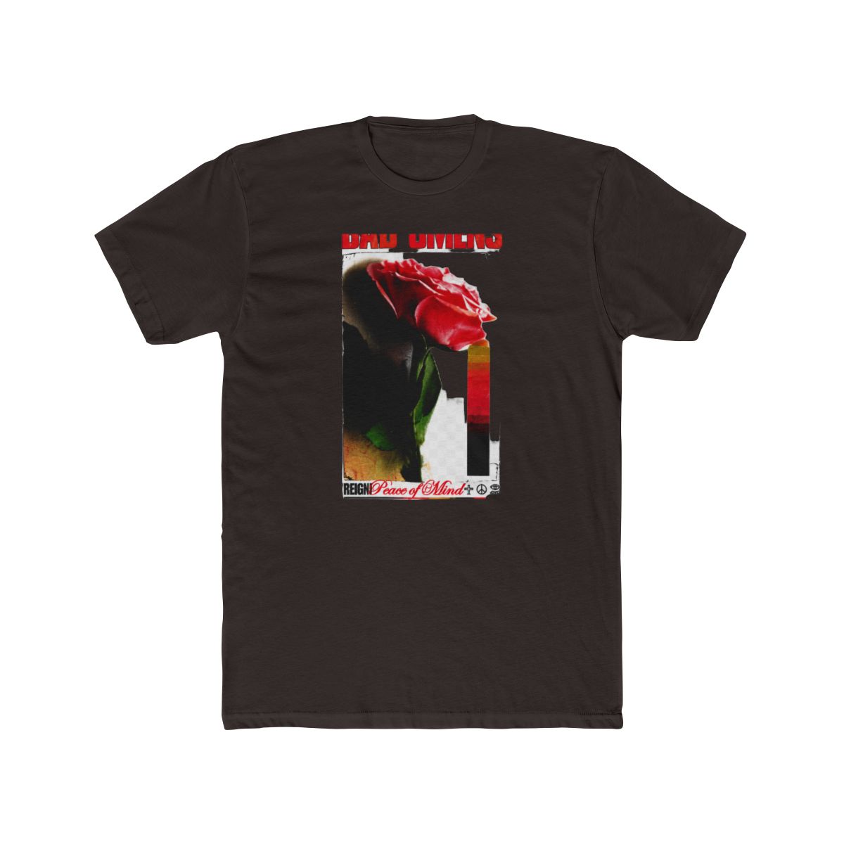 Bad Omens Flower T Shirt - Floral Band Graphic Tee - alternate angle 2, merchandise