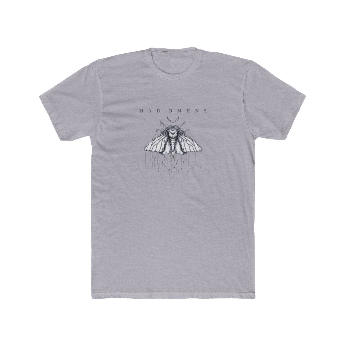 Bad Omens Moth T Shirt - Band Graphic Concert Tee - alternate angle 3, merchandise