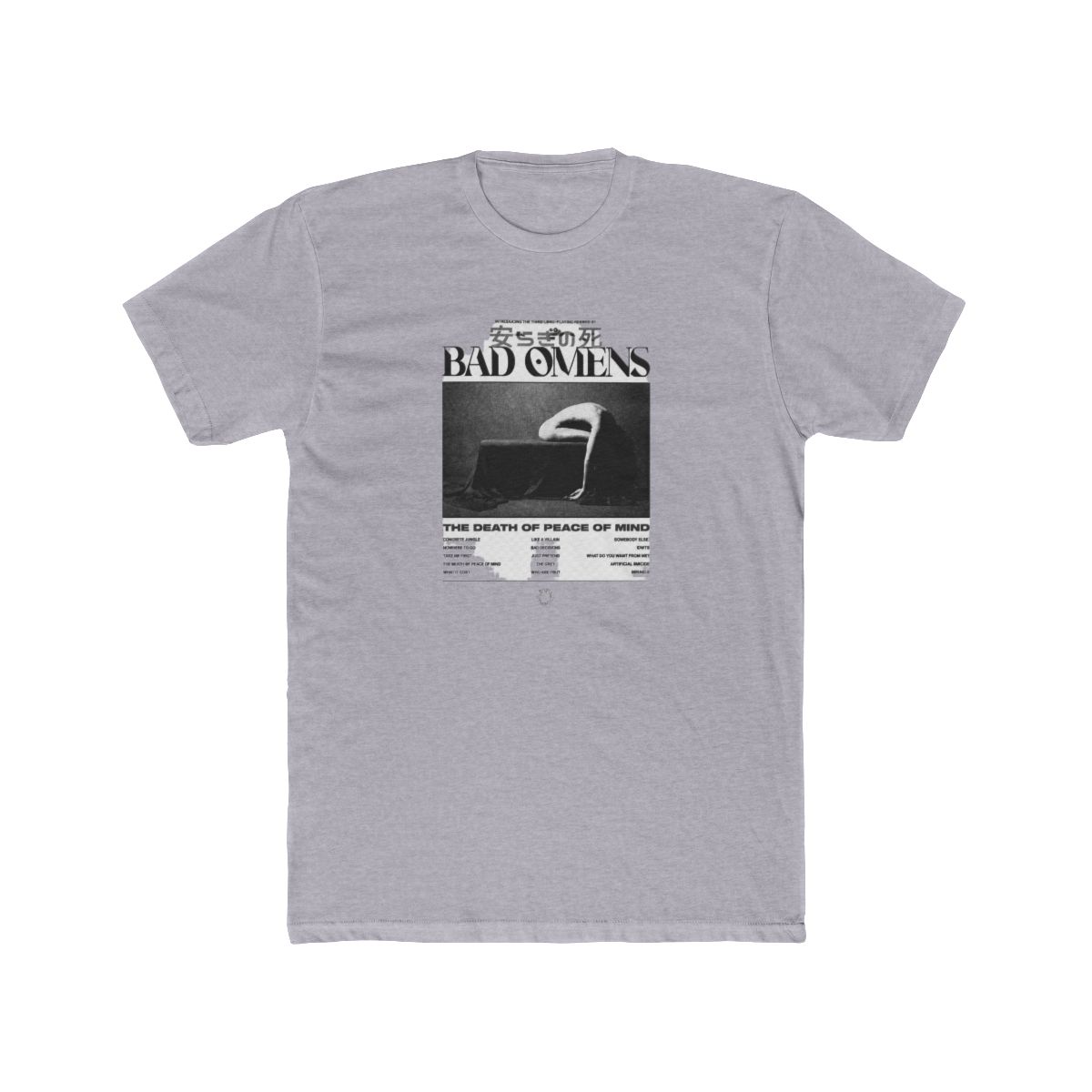 Bad Omens - Tracklist - T Shirt - alternate angle 3, merchandise