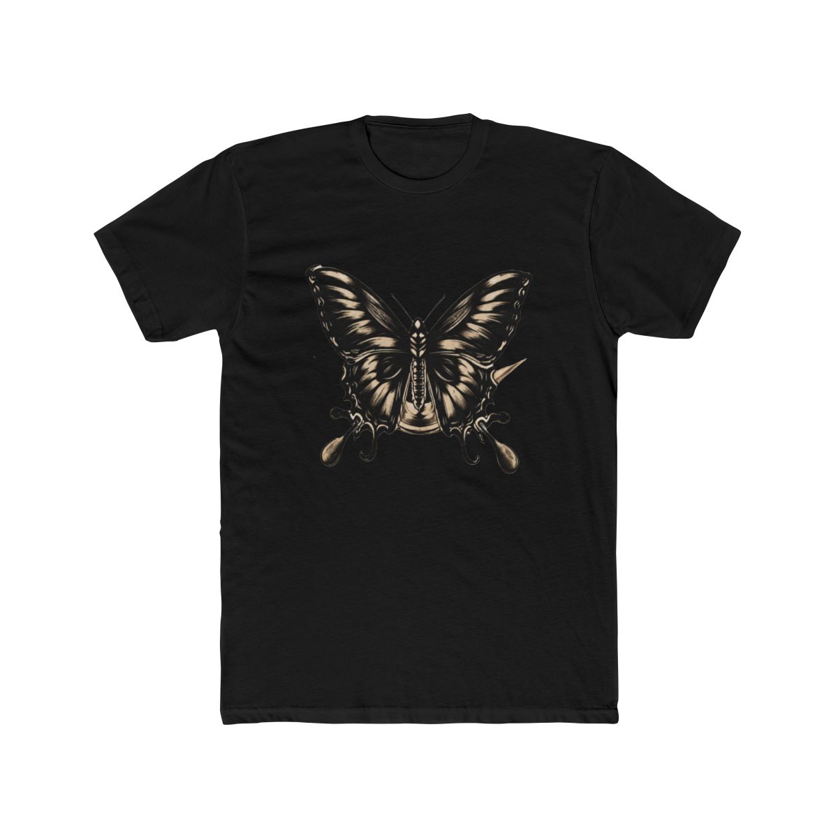Funny Bad Omens Moth T Shirt - alternate angle 3, merchandise
