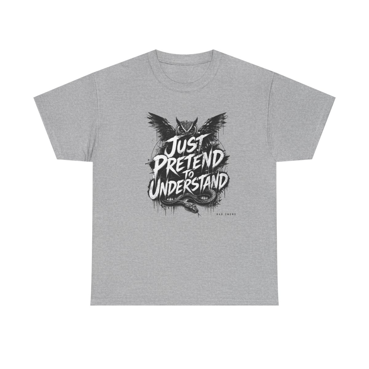 Bad Omens "Just Pretend to Understand" Unisex Tee - alternate angle 2, merchandise