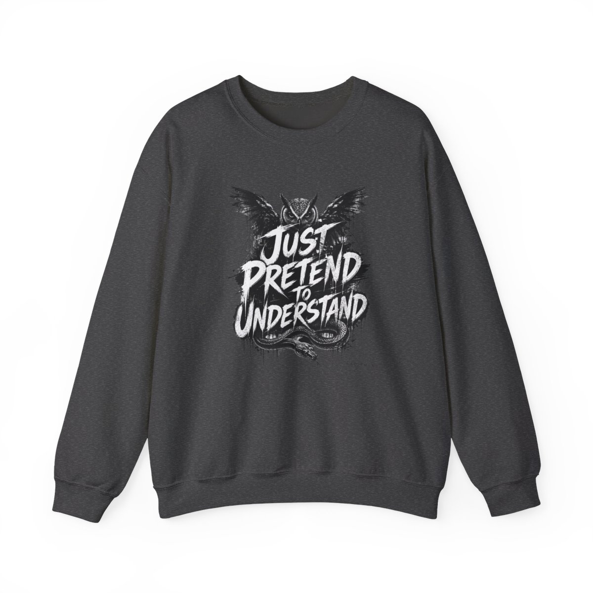 Bad Omens "Just Pretend to Understand" Crewneck - alternate angle 3, merchandise