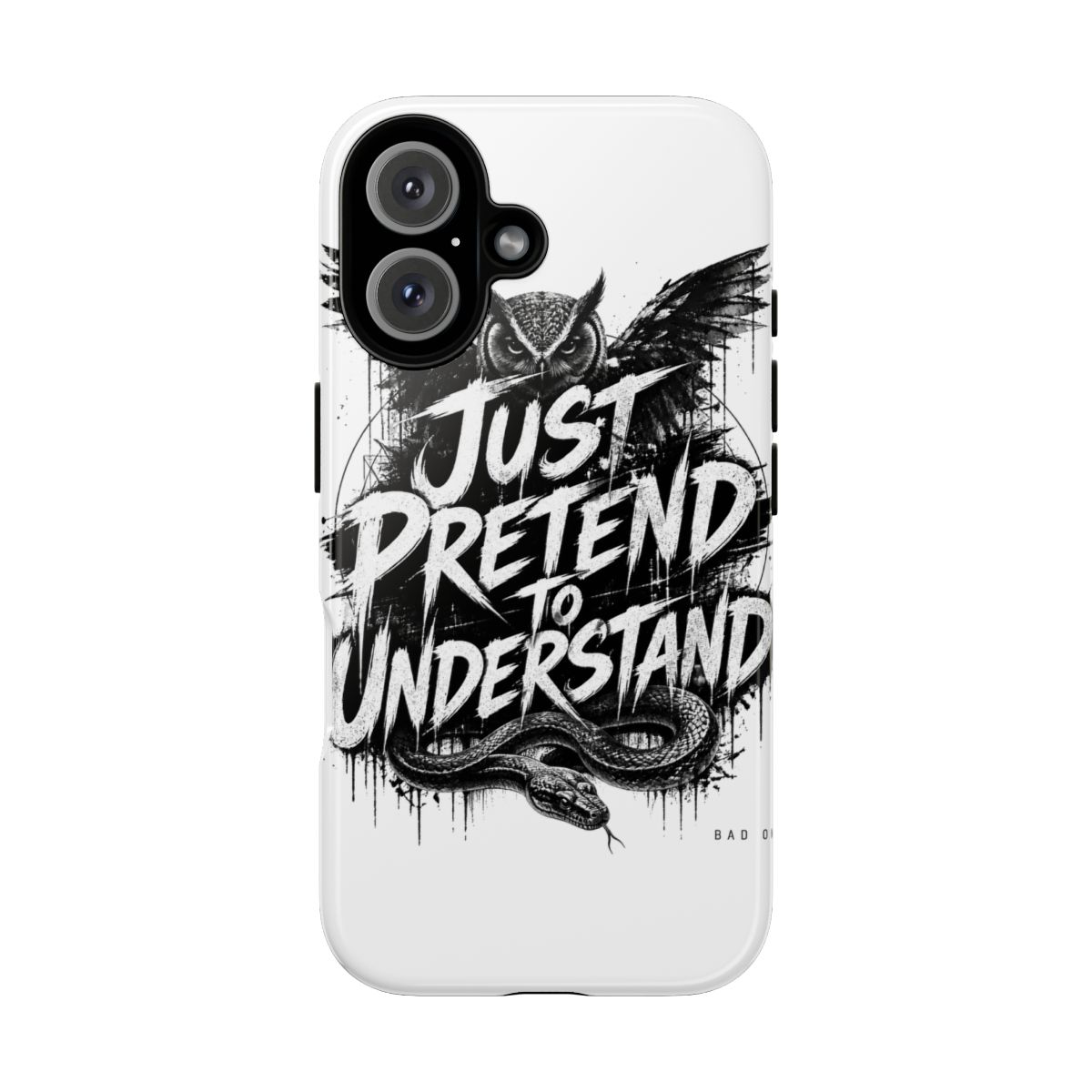 Bad Omens "Just Pretend to Understand" Phone Case - alternate angle 2, merchandise