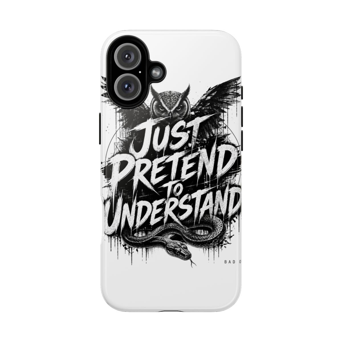 Bad Omens "Just Pretend to Understand" Phone Case - alternate angle 3, merchandise