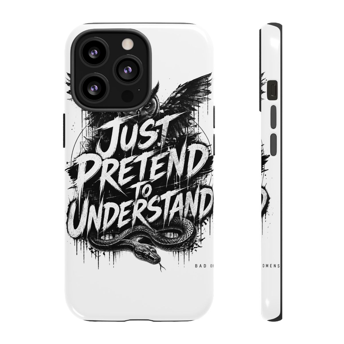 Bad Omens "Just Pretend to Understand" Phone Case - alternate angle 1, merchandise