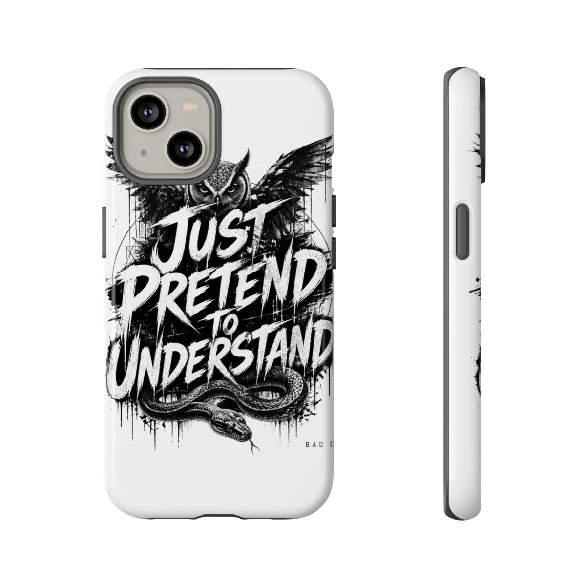 Bad Omens "Just Pretend to Understand" Phone Case - alternate angle 3, merchandise