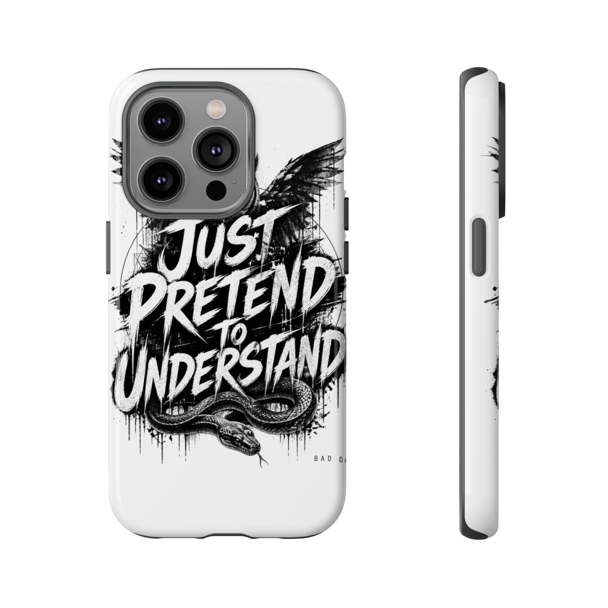 Bad Omens "Just Pretend to Understand" Phone Case - alternate angle 4, merchandise