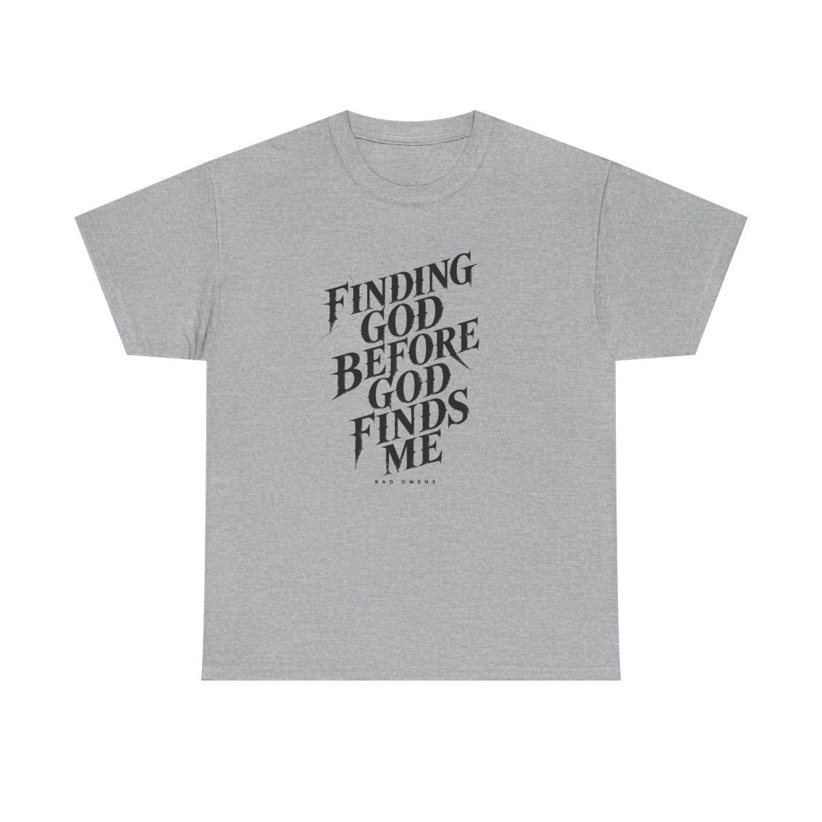 Bad Omens "Finding God Before God Finds Me" Unisex Tee - alternate angle 2, merchandise