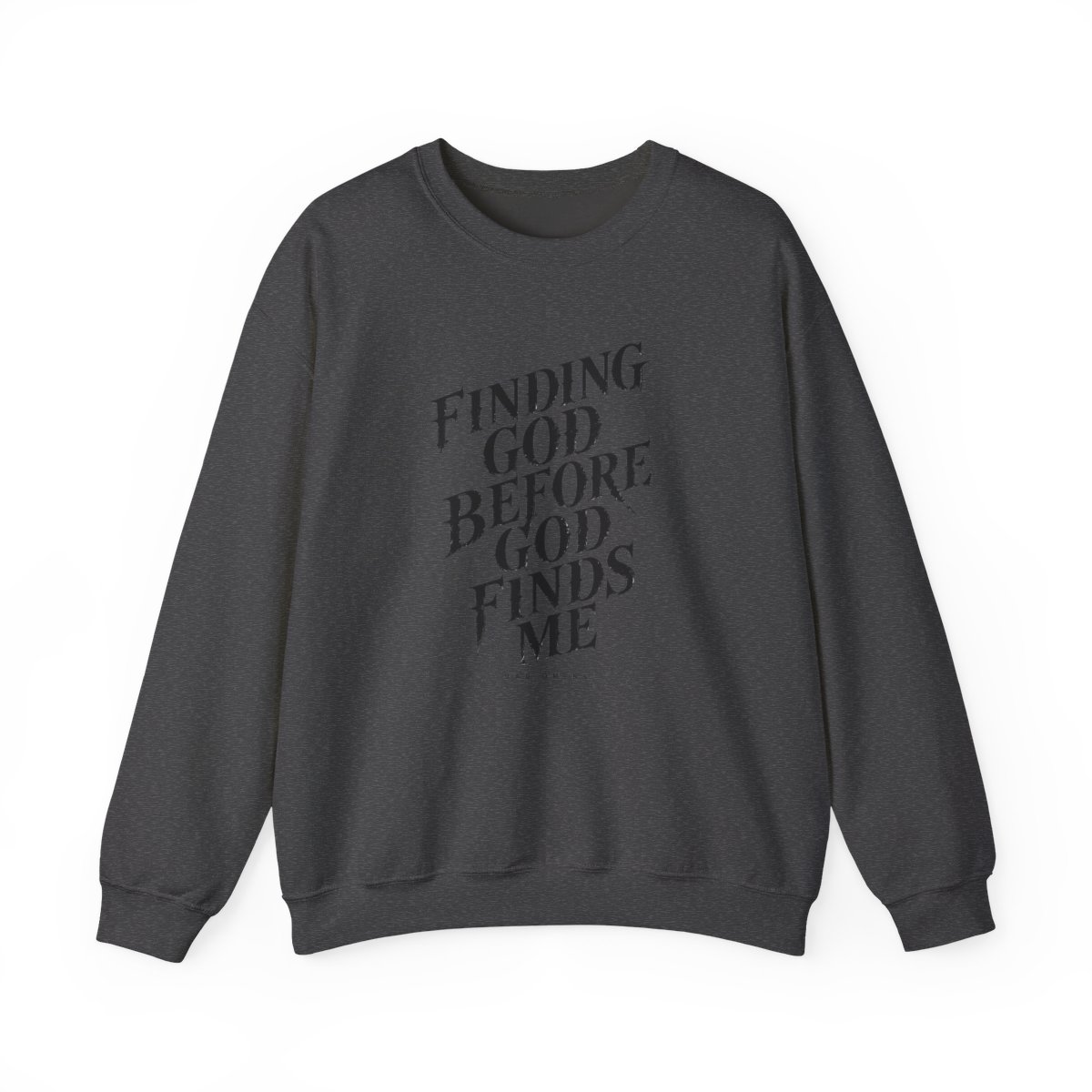 Bad Omens "Finding God Before God Finds Me" Crewneck - alternate angle 3, merchandise