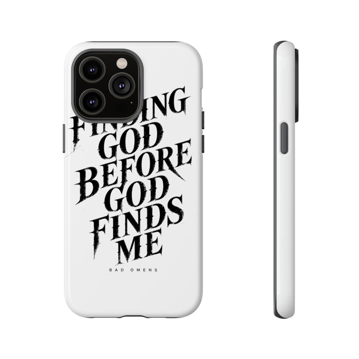 Bad Omens "Finding God Before God Finds Me" Phone Case - alternate angle 5, merchandise