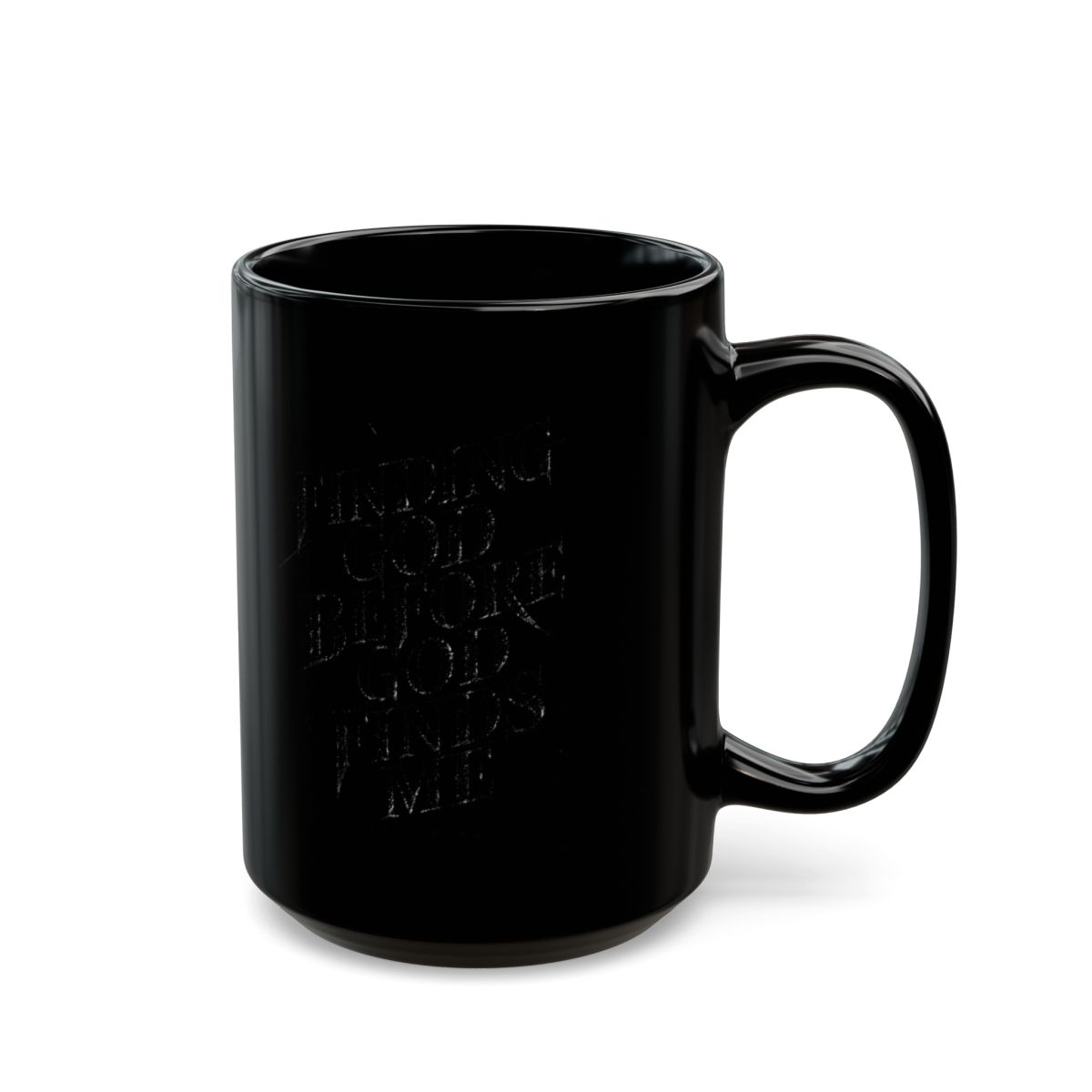 Bad Omens "Finding God Before God Finds Me" Black Mug - alternate angle 5, merchandise