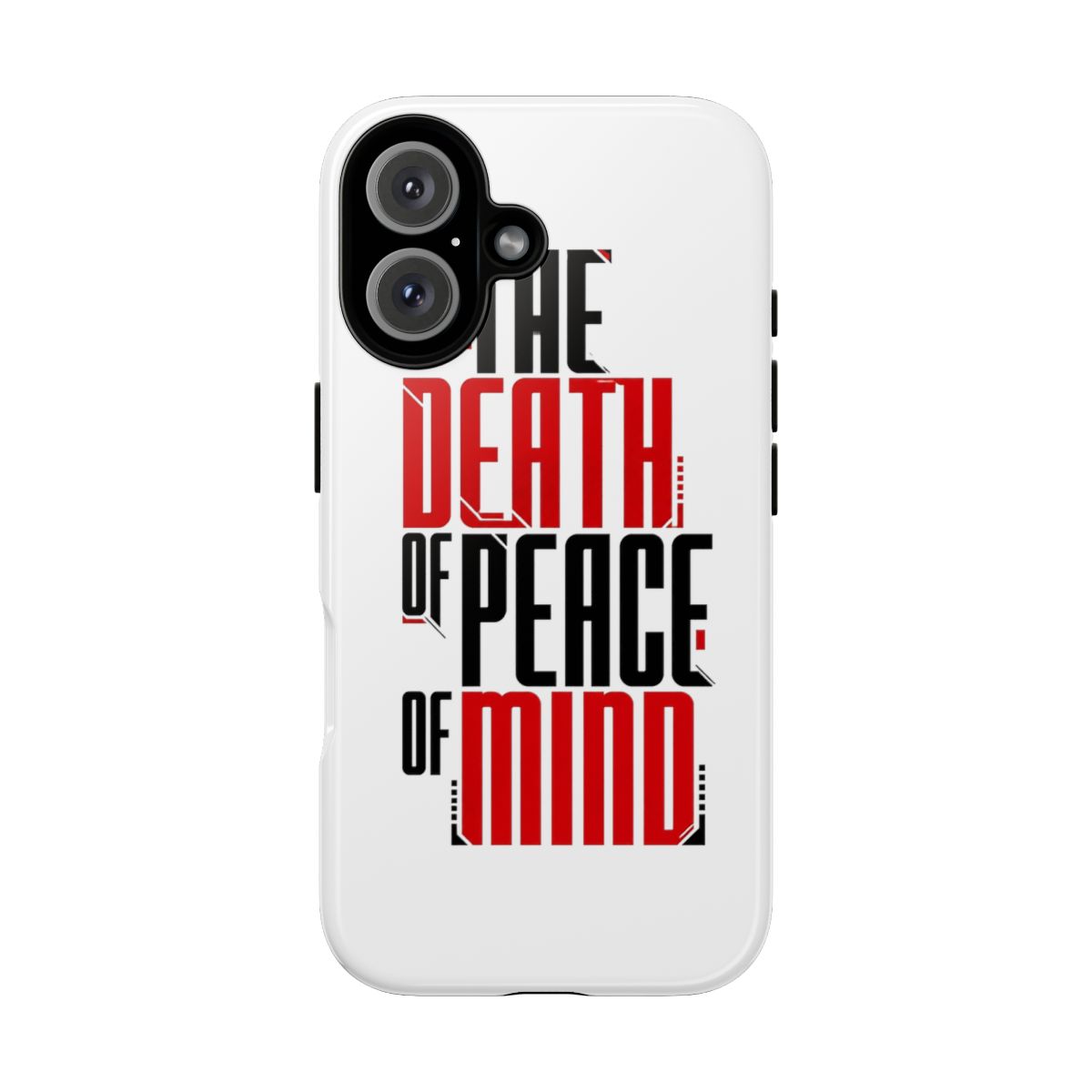 Bad Omens "The Death of Peace of Mind" Phone Case - alternate angle 2, merchandise