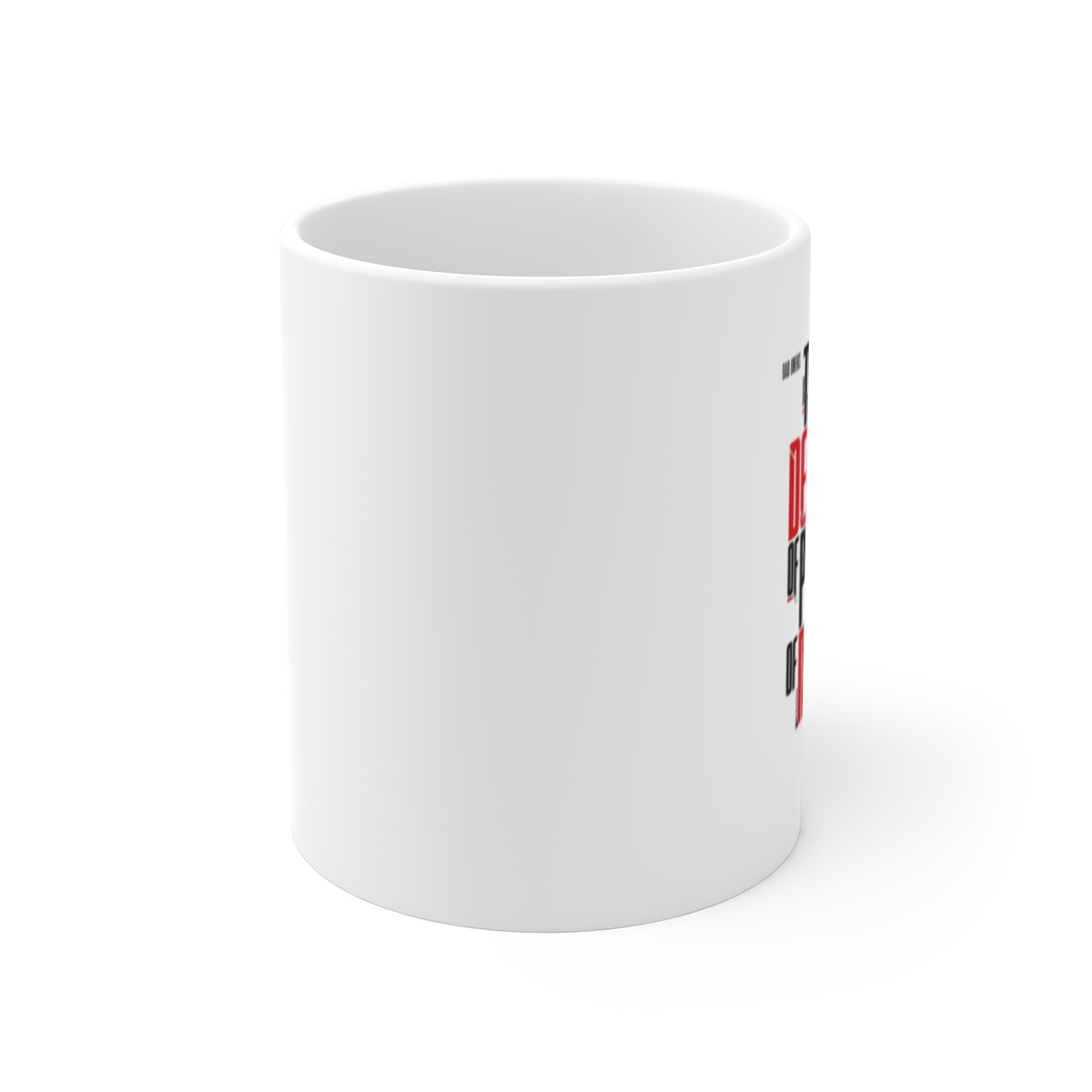 Bad Omens "The Death of Peace of Mind" White Mug - alternate angle 1, merchandise