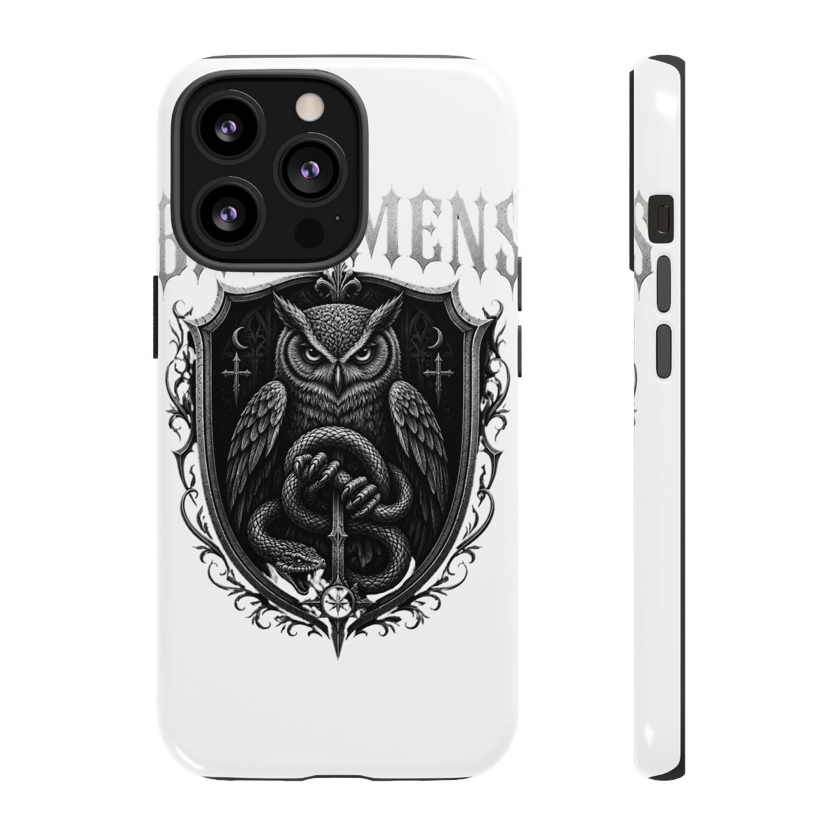 Bad Omens Talons Gothic Shield Phone Phone Case - alternate angle 1, merchandise
