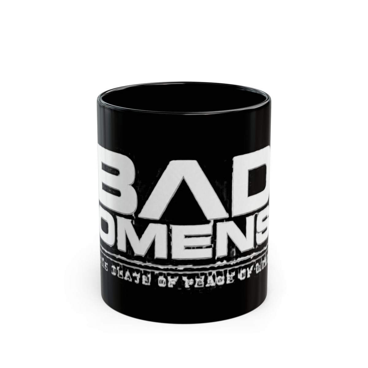Bad Omens "BAD OMENS" Black Mug - alternate angle 1, merchandise