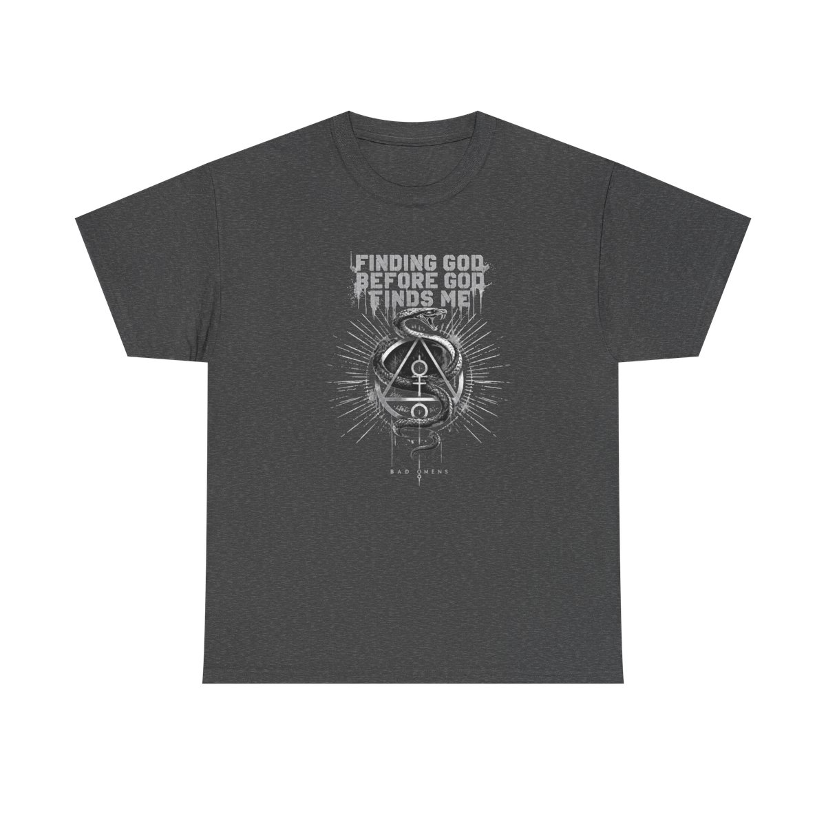 Bad Omens "FINDING GOD BEFORE GOD FINDS ME" Unisex Tee - alternate angle 2, merchandise