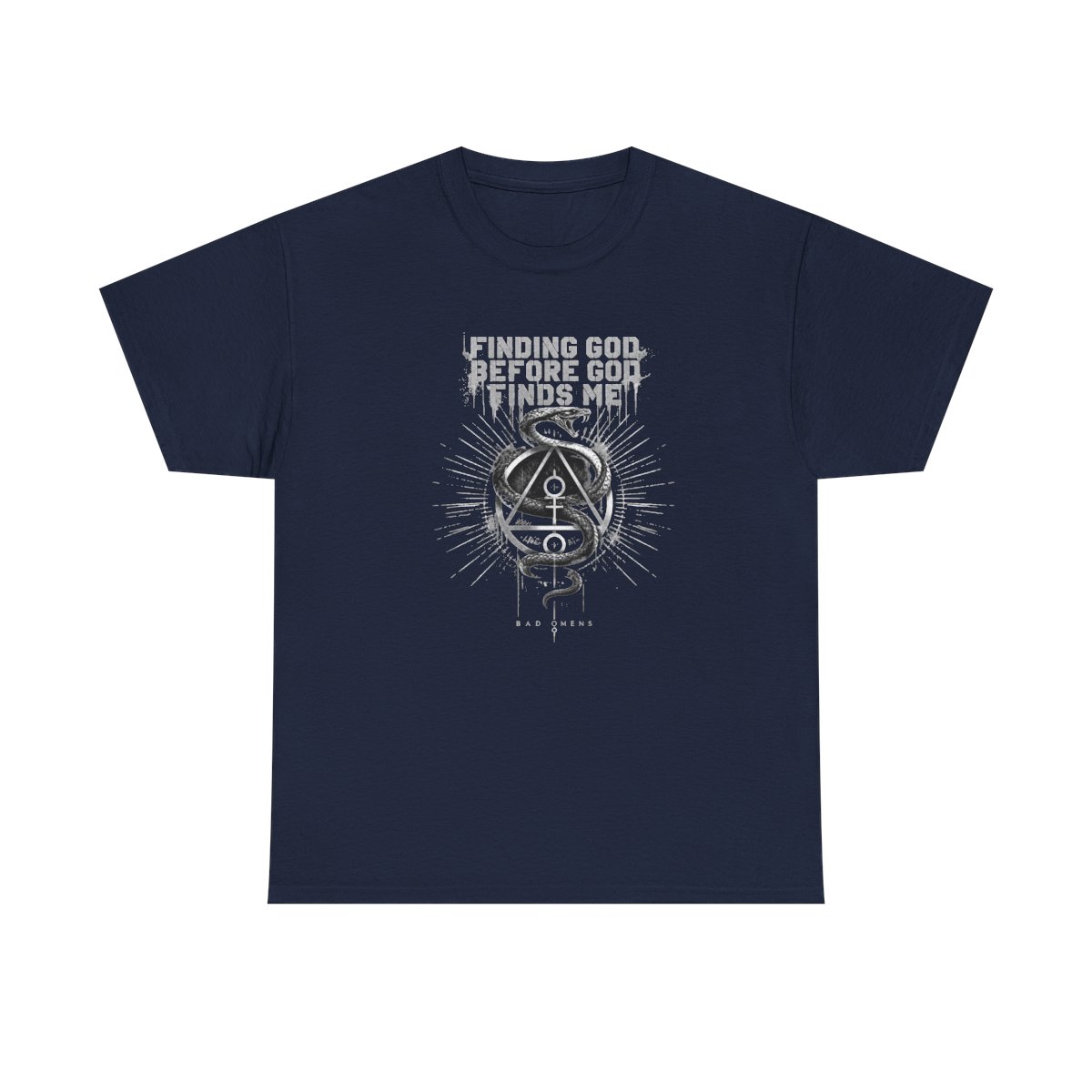 Bad Omens "FINDING GOD BEFORE GOD FINDS ME" Unisex Tee - alternate angle 3, merchandise