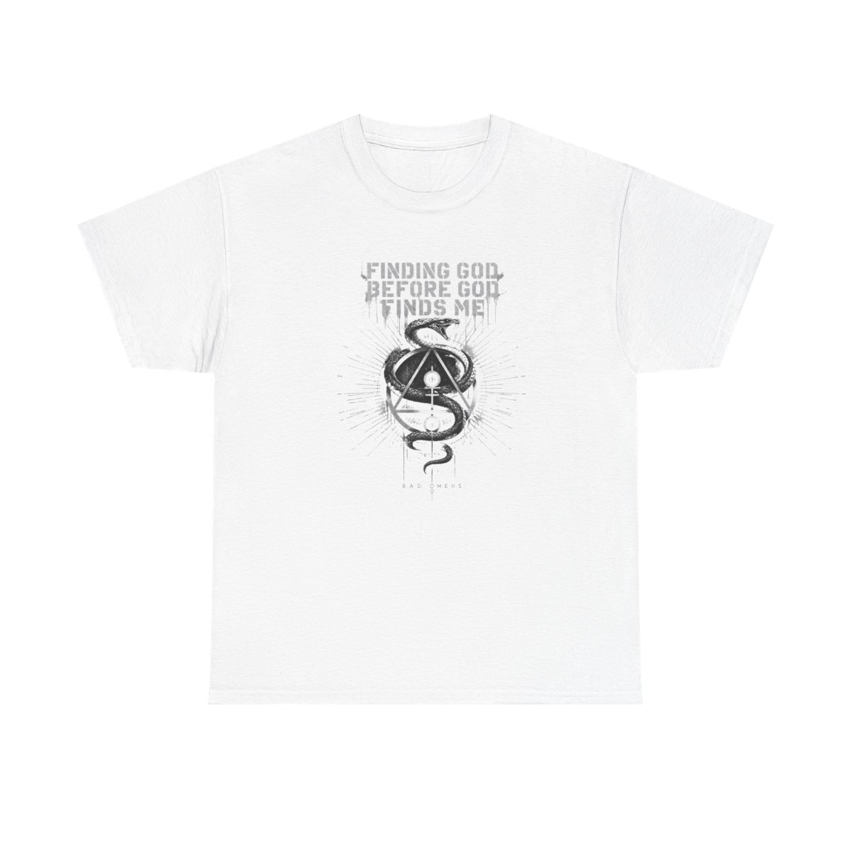 Bad Omens "FINDING GOD BEFORE GOD FINDS ME" Unisex Tee