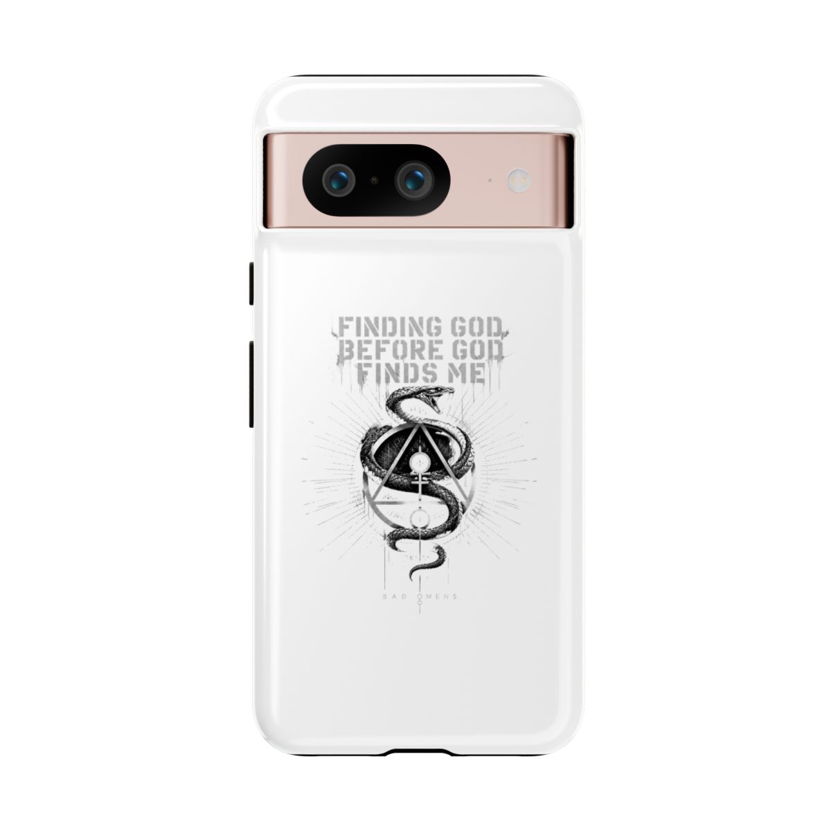 Bad Omens "FINDING GOD BEFORE GOD FINDS ME" Phone Case - alternate angle 2, merchandise