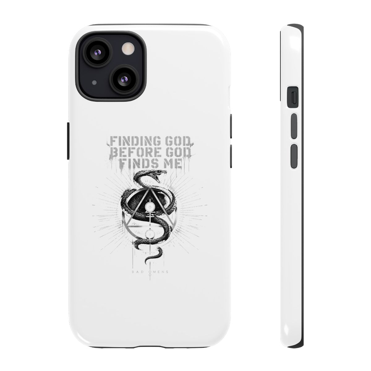 Bad Omens "FINDING GOD BEFORE GOD FINDS ME" Phone Case