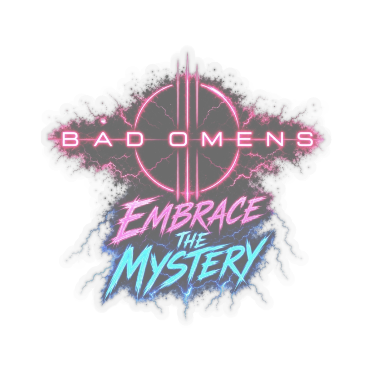 Bad Omens "Embrace the Mystery" Sticker