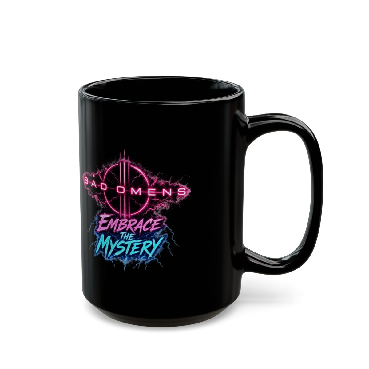 Bad Omens "Embrace the Mystery" Black Mug - alternate angle 5, merchandise