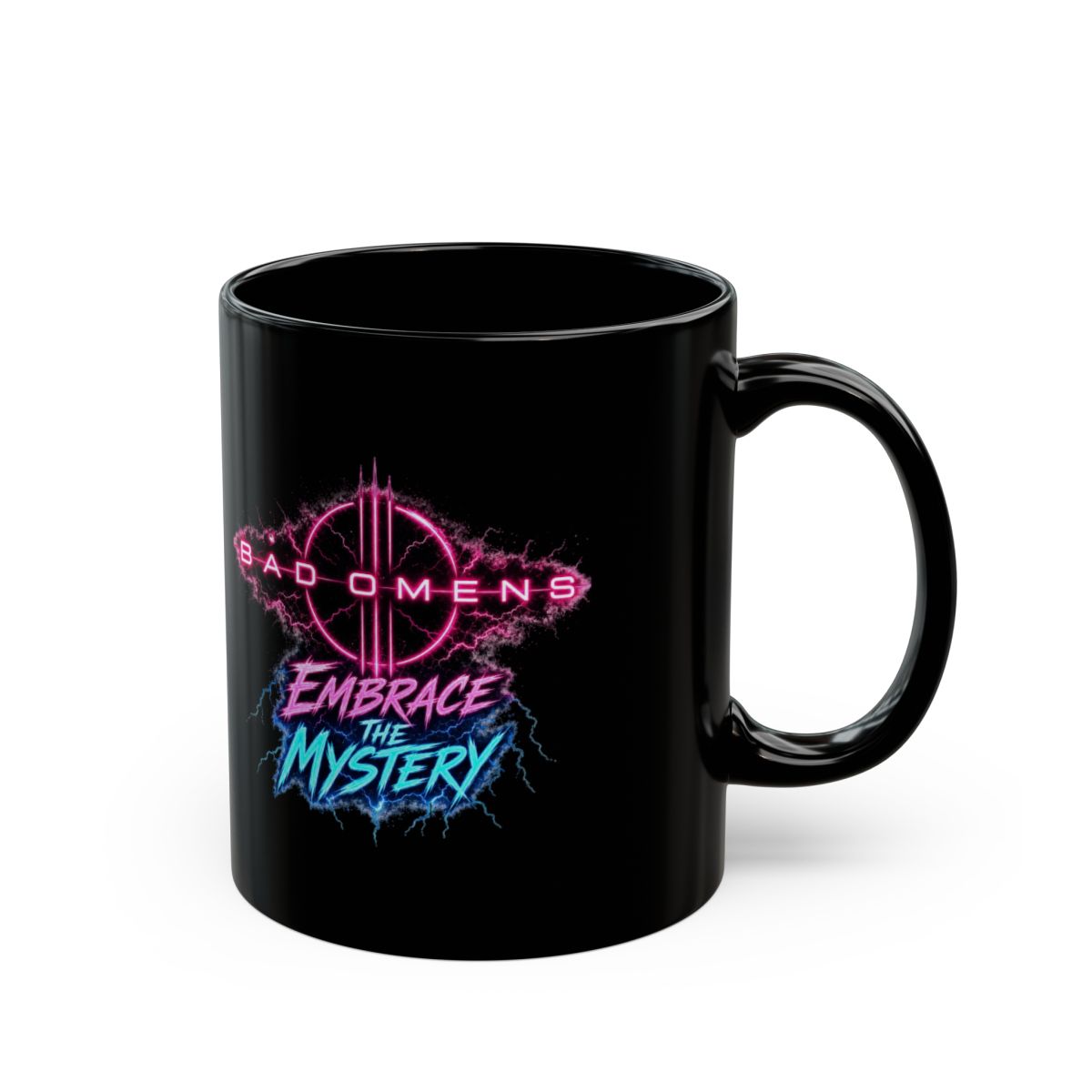 Bad Omens "Embrace the Mystery" Black Mug