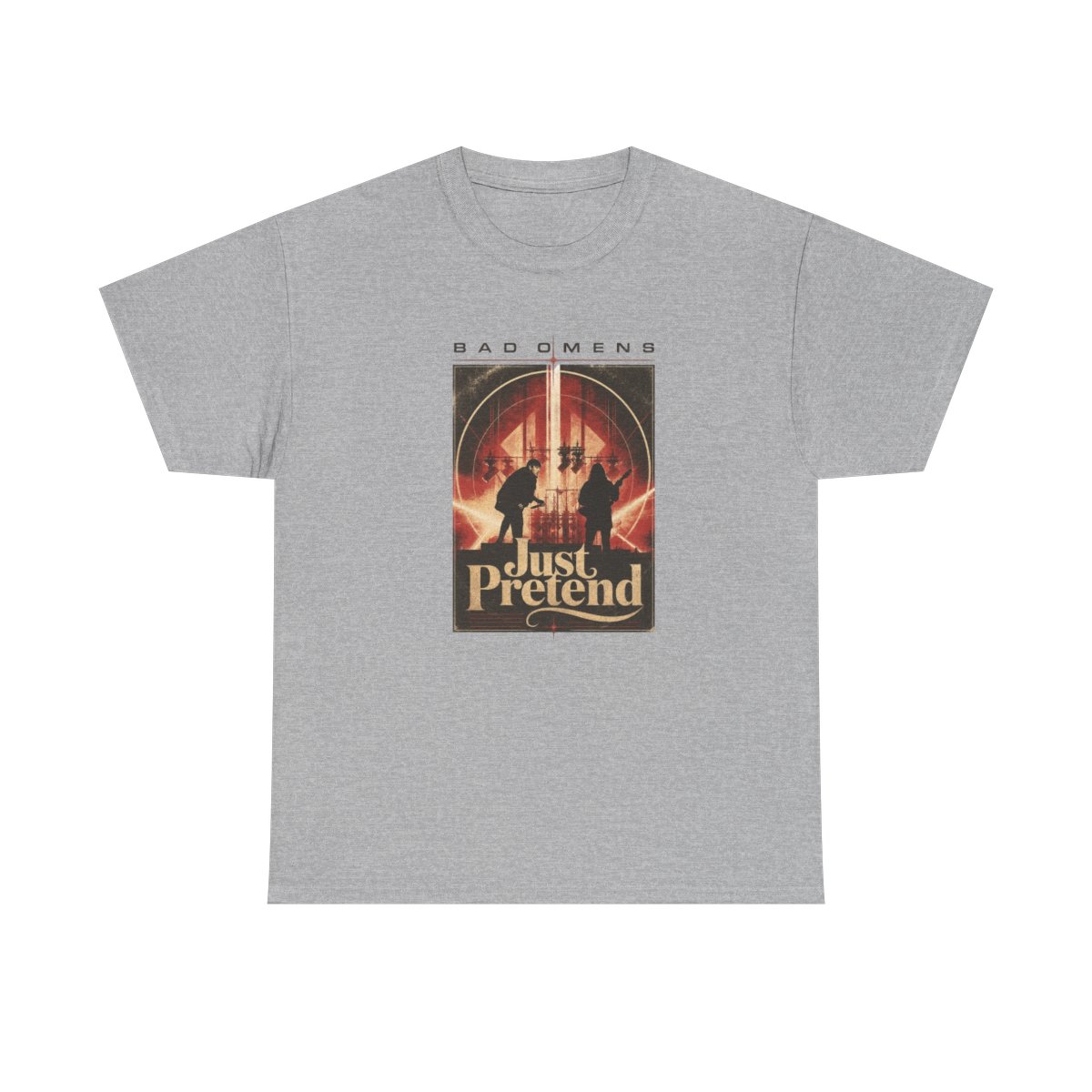Bad Omens "Just Pretend" Unisex Tee - alternate angle 2, merchandise