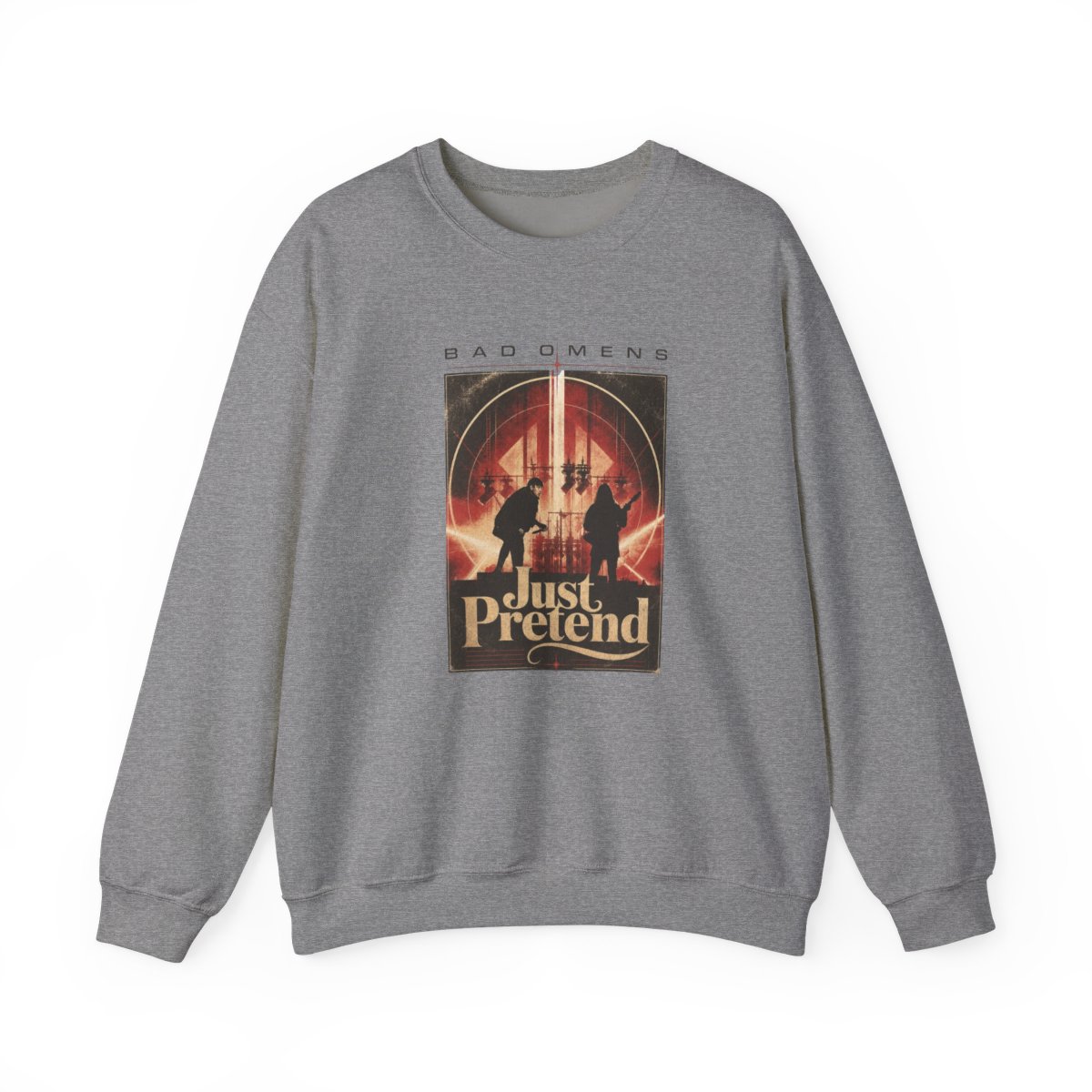 Bad Omens "Just Pretend" Crewneck - alternate angle 2, merchandise