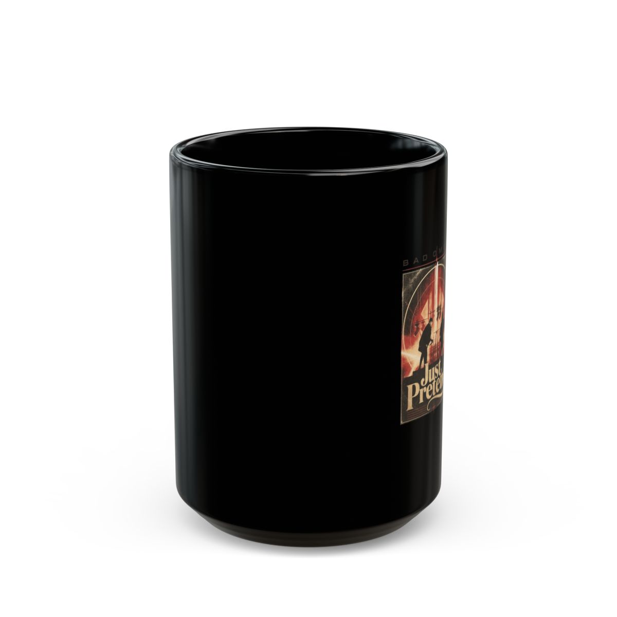 Bad Omens "Just Pretend" Black Mug - alternate angle 2, merchandise