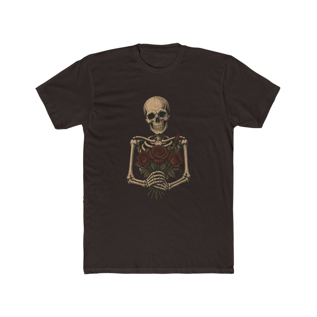 Bad Omens Skeletons Holding Roses Relaxed Fit Girls T Shirt - alternate angle 2, merchandise