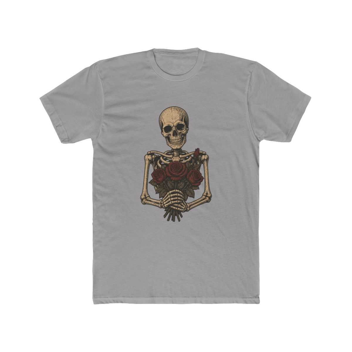 Bad Omens Skeletons Holding Roses Relaxed Fit Girls T Shirt