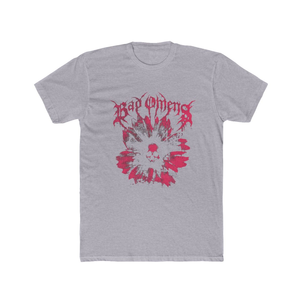Bad Omens Skull Flower T Shirt - alternate angle 3, merchandise