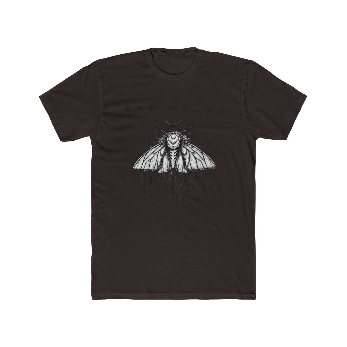 Bad Omens Moth Boyfriend Fit Girls T Shirt - alternate angle 2, merchandise