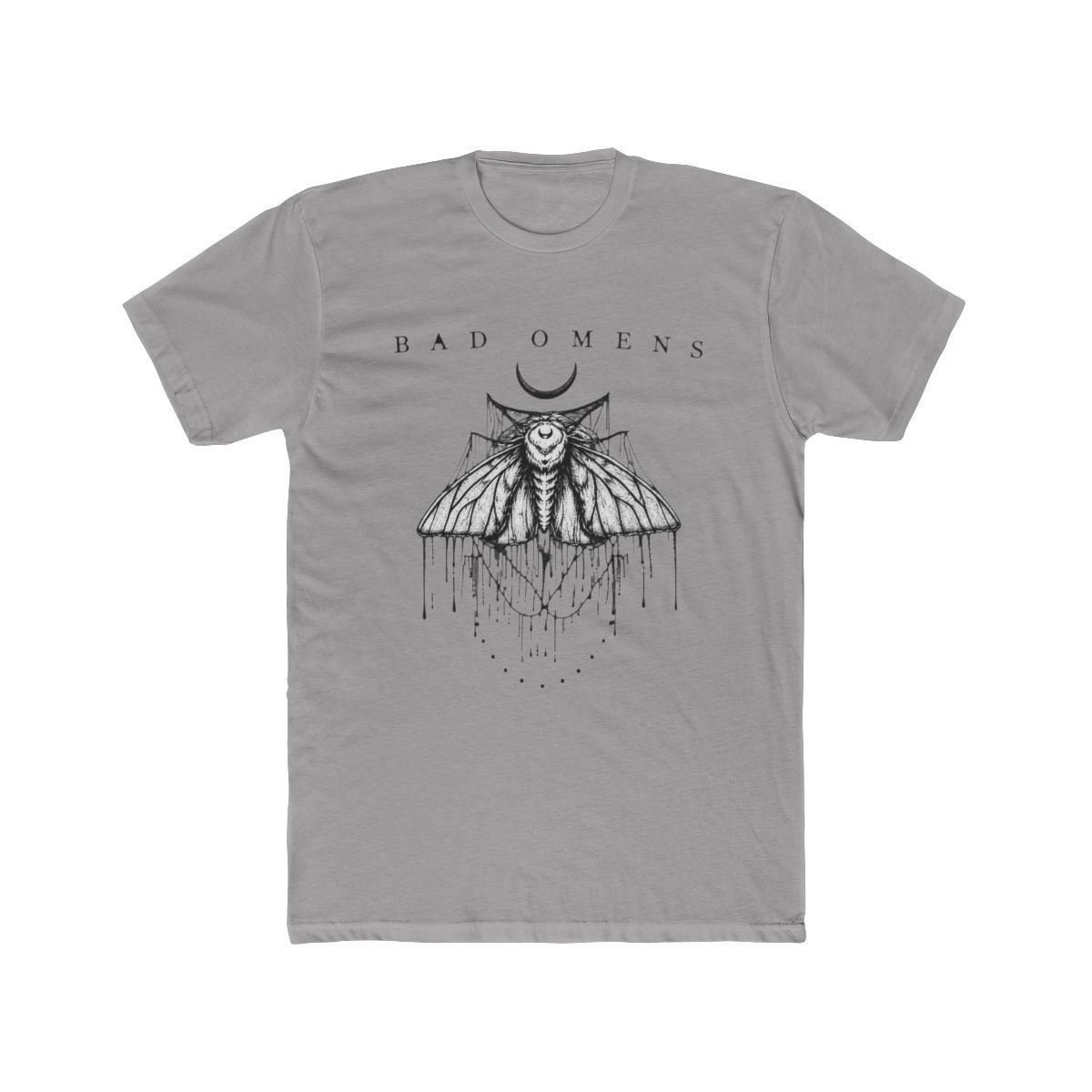 Bad Omens Moth Boyfriend Fit Girls T Shirt