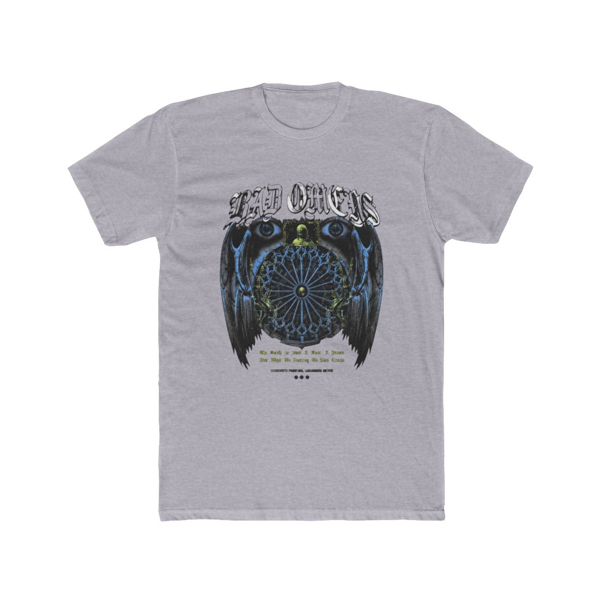 Bad Omens Concrete Jungle Lyrics T Shirt - alternate angle 3, merchandise