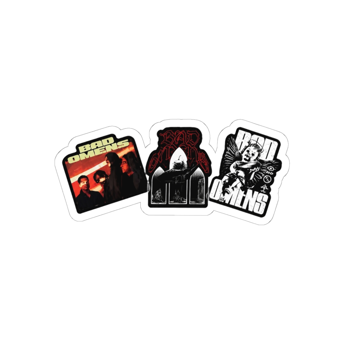 Bad Omens Sticker Pack - alternate angle 2, merchandise