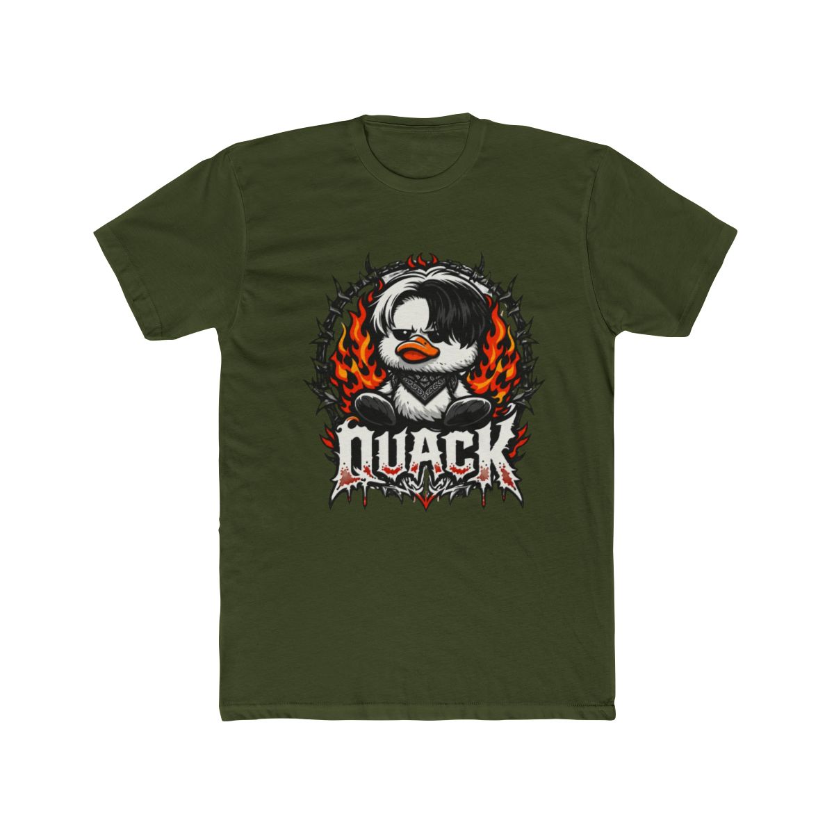 Bad Omens Band, Do You Feel Love 2026 Tour, Bad Omens Love 2026 Tour, Heavy Metal Duck, Omens Duck Noah, Noah Sebastian Duck T Shirt - alternate angle 3, merchandise