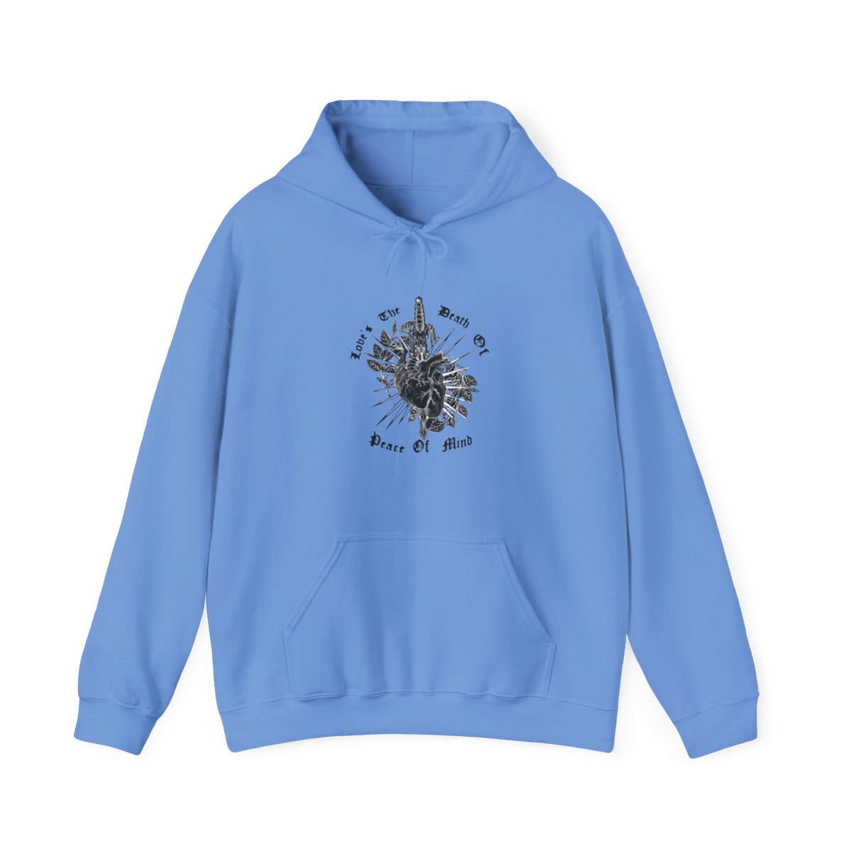 BAD_0MENS Love Is the Death of Peace of Mind Hoodie | Bad Omens - alternate angle 4, merchandise