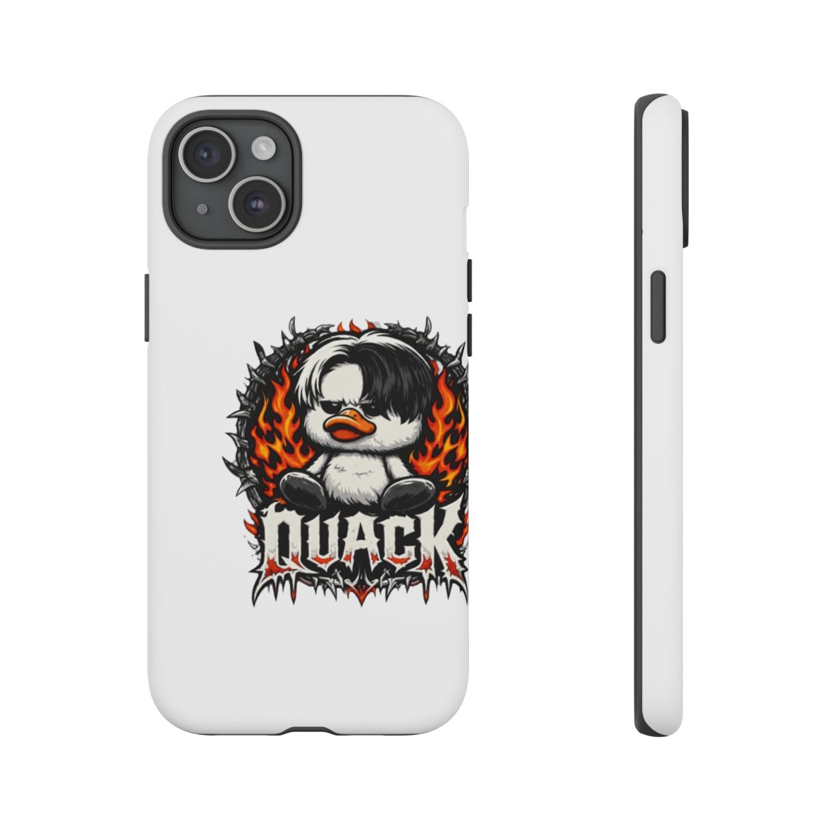 Bad Omens Band, Do You Feel Love 2026 Tour, Bad Omens Love 2026 Tour, Heavy Metal Duck, Omens Duck Noah, Noah Sebastian Duck Phone Case - alternate angle 4, merchandise