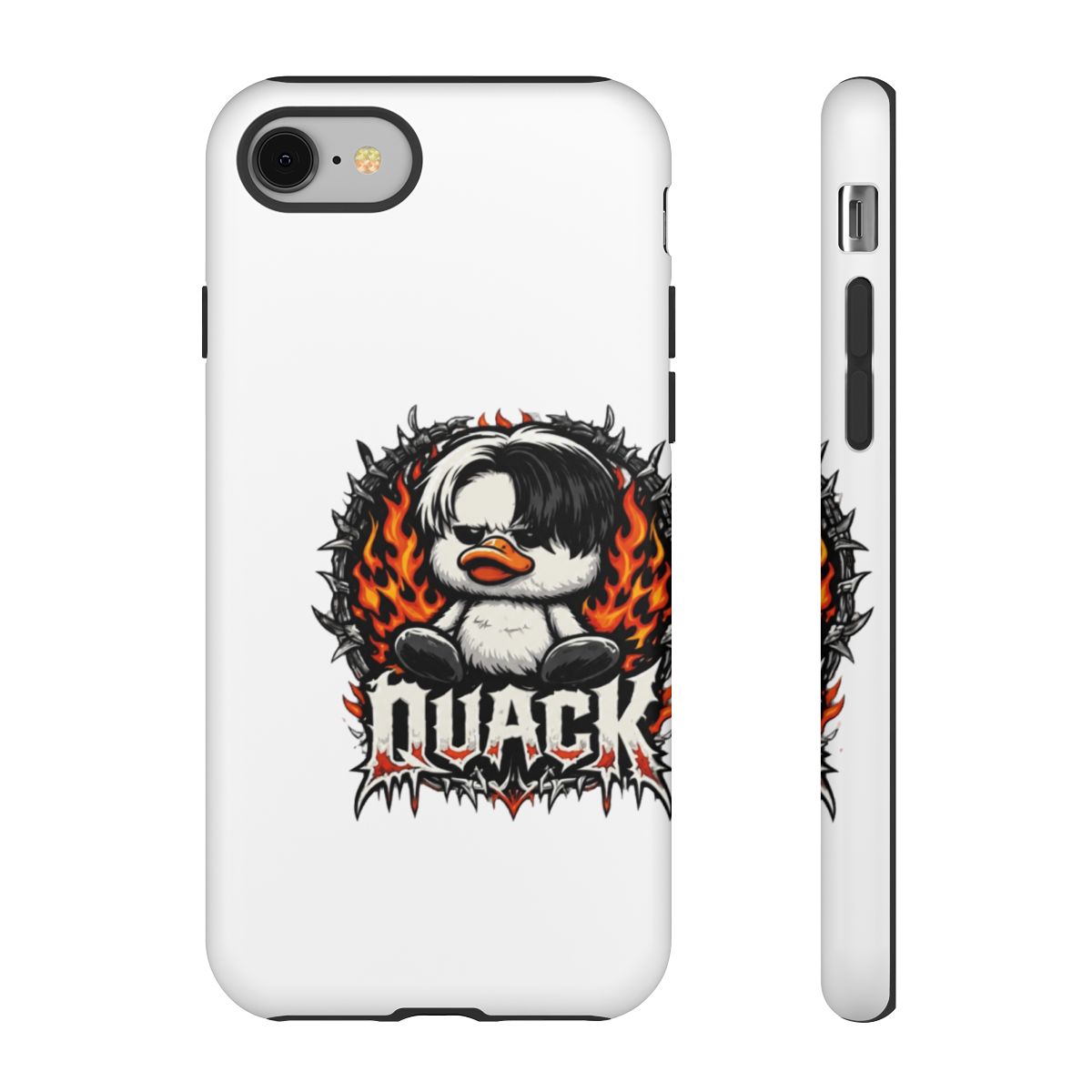 Bad Omens Band, Do You Feel Love 2026 Tour, Bad Omens Love 2026 Tour, Heavy Metal Duck, Omens Duck Noah, Noah Sebastian Duck Phone Case - alternate angle 1, merchandise