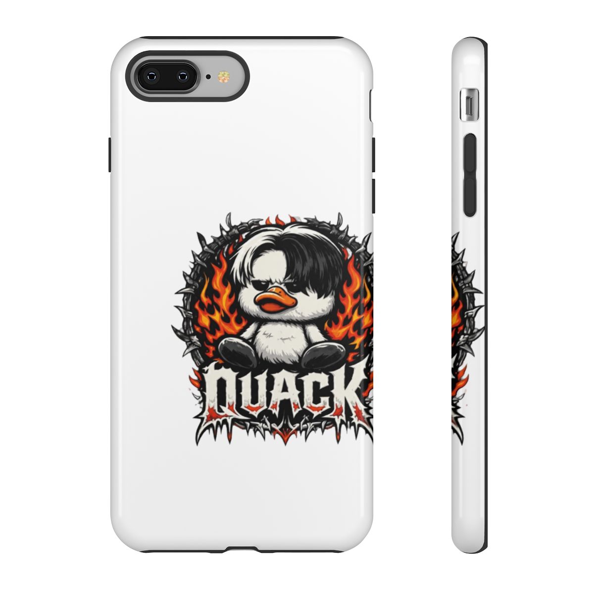 Bad Omens Band, Do You Feel Love 2026 Tour, Bad Omens Love 2026 Tour, Heavy Metal Duck, Omens Duck Noah, Noah Sebastian Duck Phone Case - alternate angle 2, merchandise