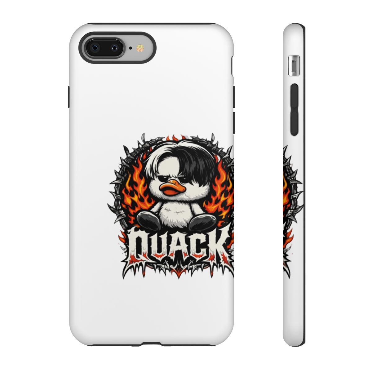 Bad Omens Band, Do You Feel Love 2026 Tour, Bad Omens Love 2026 Tour, Heavy Metal Duck, Omens Duck Noah, Noah Sebastian Duck Phone Case - alternate angle 3, merchandise