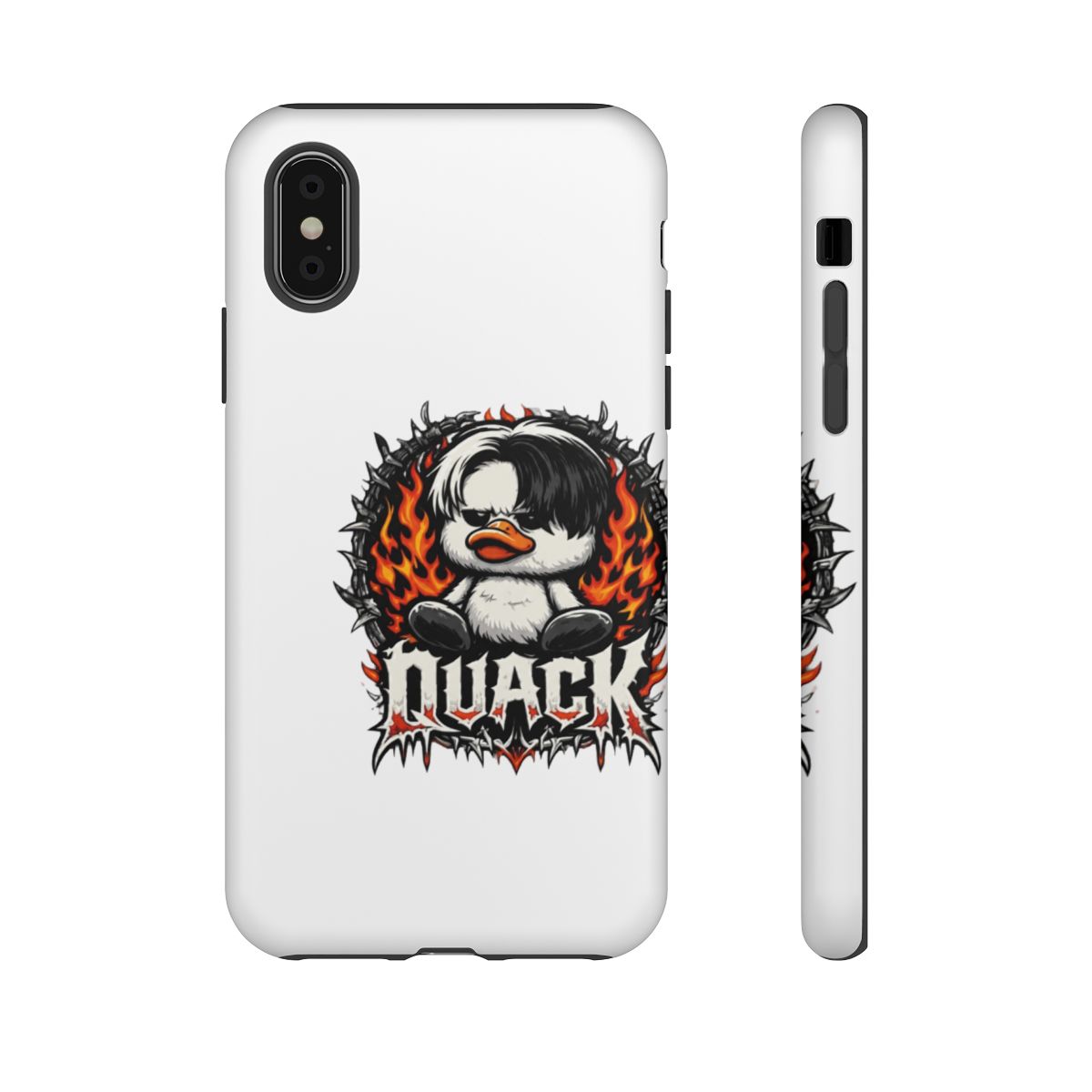 Bad Omens Band, Do You Feel Love 2026 Tour, Bad Omens Love 2026 Tour, Heavy Metal Duck, Omens Duck Noah, Noah Sebastian Duck Phone Case - alternate angle 5, merchandise