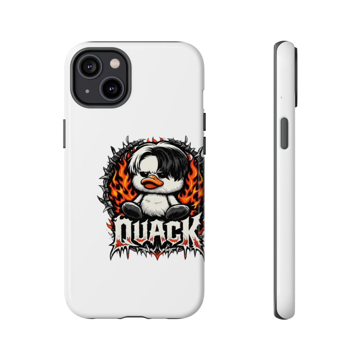 Bad Omens Band, Do You Feel Love 2026 Tour, Bad Omens Love 2026 Tour, Heavy Metal Duck, Omens Duck Noah, Noah Sebastian Duck Phone Case - alternate angle 5, merchandise