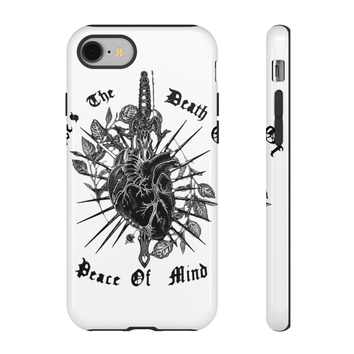 BAD_0MENS Love Is the Death of Peace of Mind Phone Case | Bad Omens