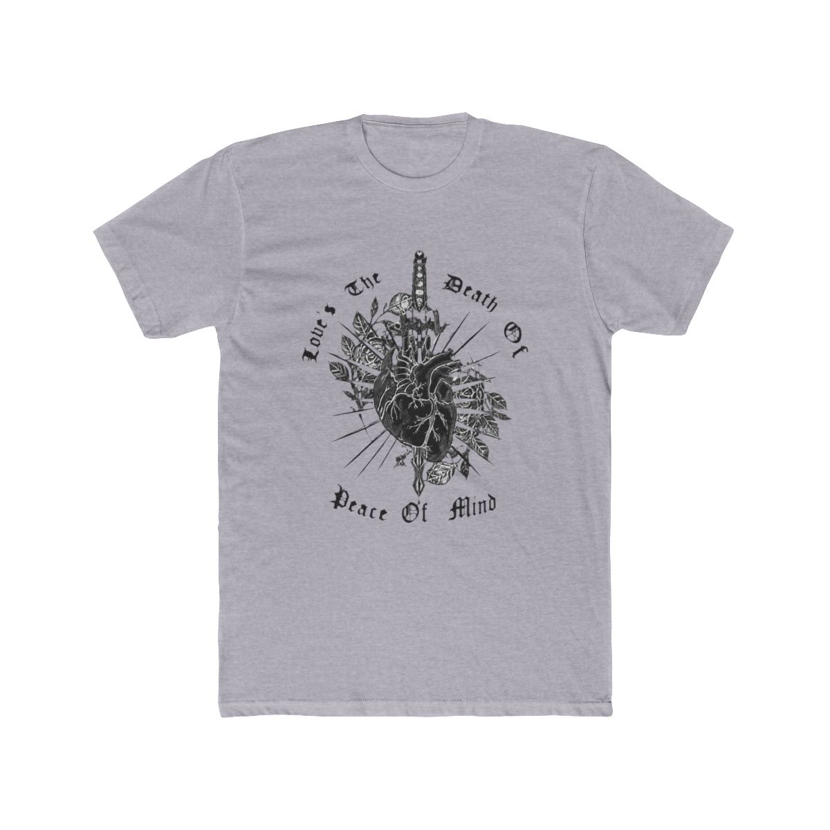 BAD_0MENS Love Is the Death of Peace of Mind Long Sleeve T Shirt | Bad Omens - alternate angle 3, merchandise