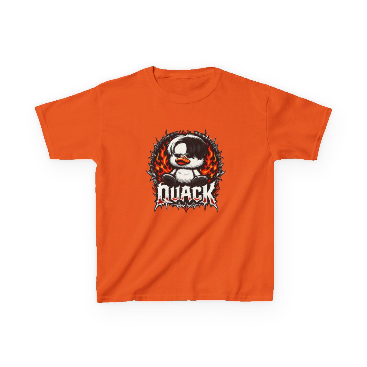 Bad Omens Band, Do You Feel Love 2026 Tour, Bad Omens Love 2026 Tour, Heavy Metal Duck, Omens Duck Noah, Noah Sebastian Duck Kids T-Shirt - alternate angle 3, merchandise